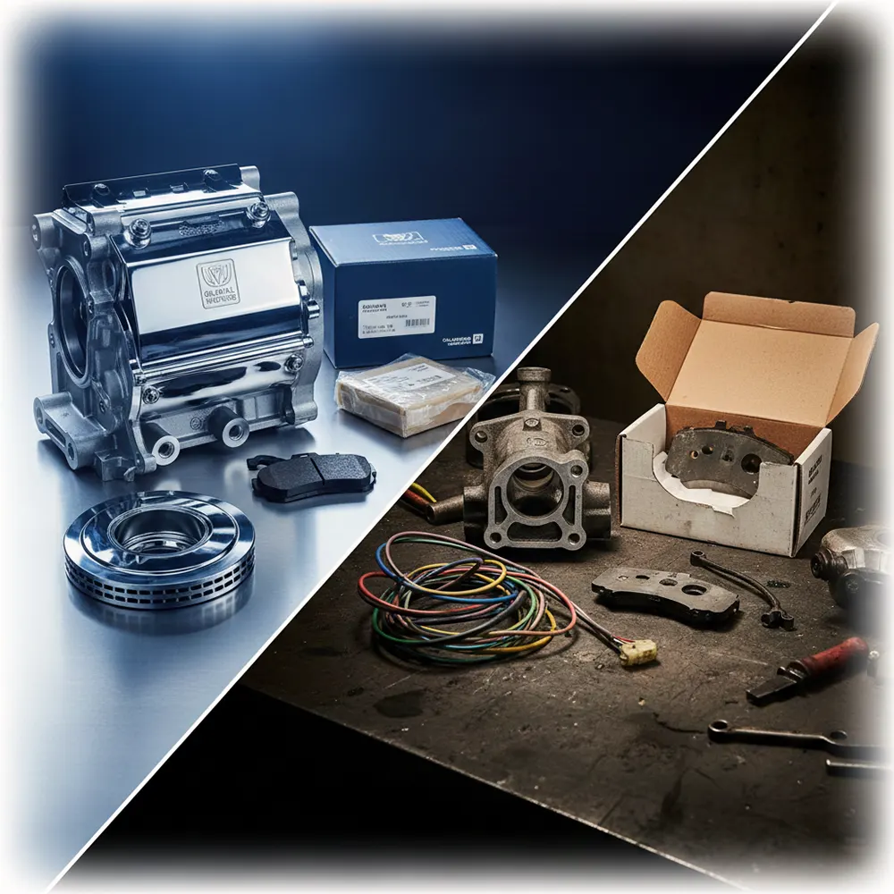 Оригинальные или аналоговые запчасти