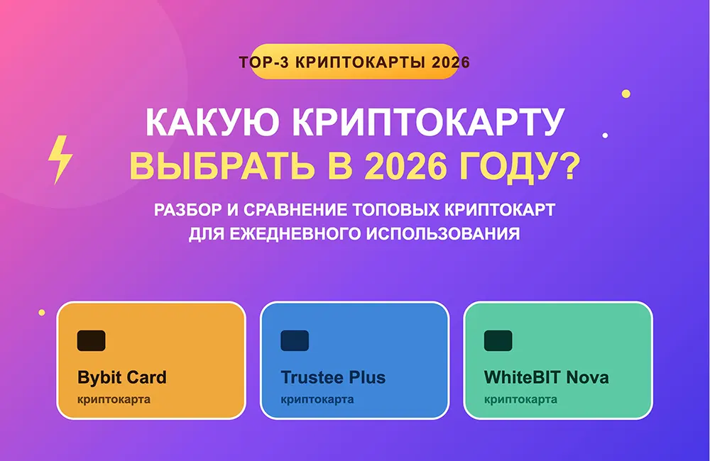 Сравнение криптокарт в 2026
