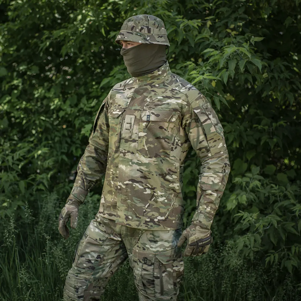 Тактичний військовий кітель M-Tac у камуфляжному забарвленні