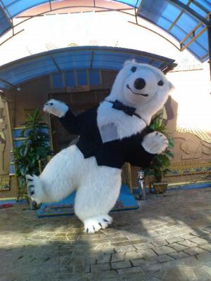 White Bear Costume Inflatable ѕневмокостюм белого медвед¤ в  иеве