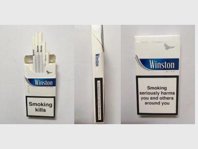 -  Winston super slims Duty Free  